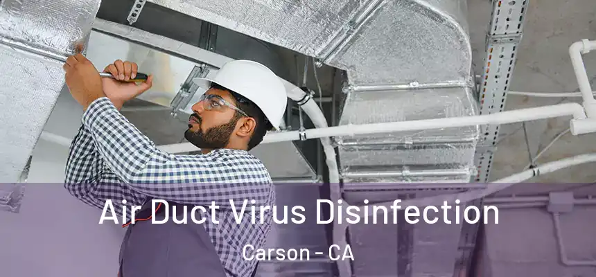  Air Duct Virus Disinfection Carson - CA